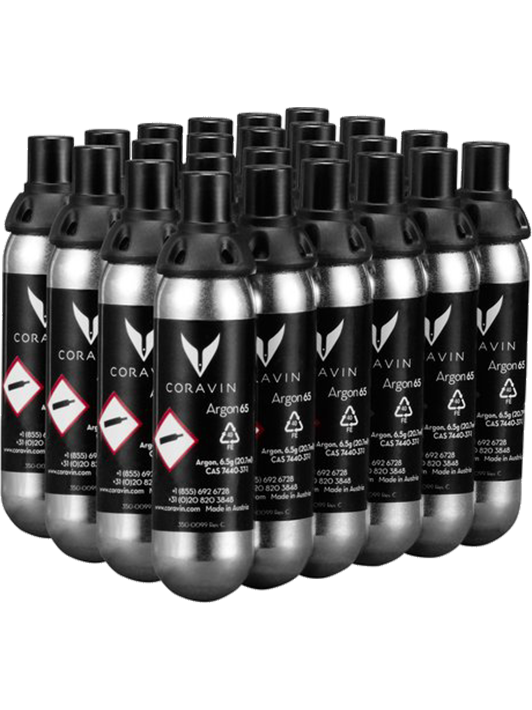 CORAVIN Boite de 24 capsules d'Argon