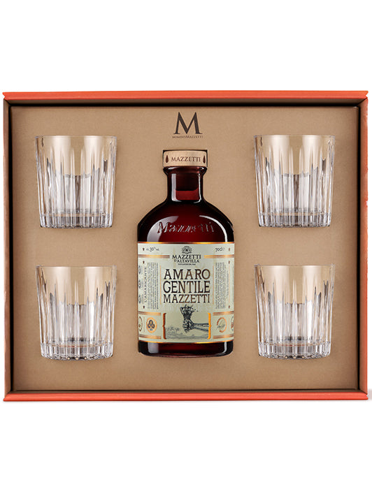 Momento Gentile Mazzetti + 4 tumbler