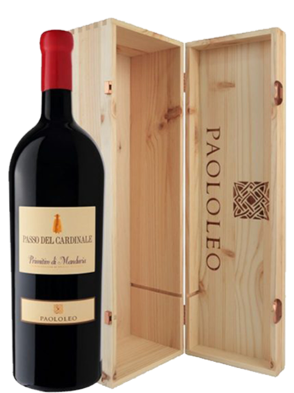 "Passo del Cardinale" Primitivo di Manduria DOC Magnum Legno